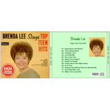 Cd Brenda Lee Sings   Top Teen Hits   Álbum De 1965