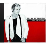 Cd Brian Mcfadden Set In Stone   Novo Lacrado Original