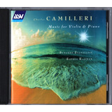 Cd Camilleri Music For Violin