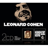 Cd  Canções De Leonard Cohen E Canções De Amor E Ódio