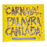 Cd Carnaval Palavra Cantada Sandra Peres