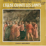 Cd Chant Grégorien Les Saints I