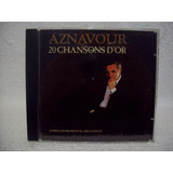 Cd Charles Aznavour  20 Chanson s D or