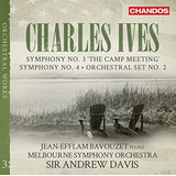 Cd charles Ives Symphonies Vol