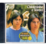 Cd Chitãozinho E Xororó Amante Original Novo Lacrado Raro 