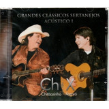 Cd Chitãozinho Xororó Clássicos Acústico Vol 1