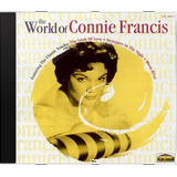 Cd Connie Francis The World Of Connie Francis Novo Lacr Orig