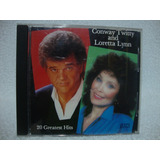Cd Conway Twitty   Loretta Lynn  20 Greatest Hits  Importado