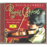 Cd David Garrett Bruno Canino 24 Caprices Paganini Imp Novo