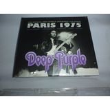Cd Deep Purple Live In Paris 1975 Digipak Lacrado Imp Eu
