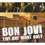Cd Digipack Bon Jovi Live One Night Only