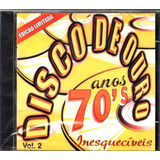 Cd Disco De Ouro 70 s