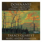 Cd Dohnanyi Quintetos De Piano N s 1 E 2 Quarteto De Cord