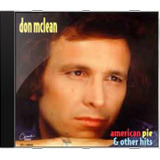 Cd Don Mclean American Pie Other Hits Novo Lacrado Original
