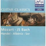 Cd Duplo Guitar Classics Mozart Js Bach Handel Albéniz 