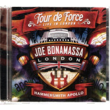 Cd Duplo Joe Bonamassa Hammersmith Apollo tour De Force 