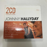 Cd Duplo  Johnny Hallyday   2 Cd Collection  