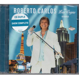 Cd Duplo Roberto Carlos Ao Vivo Em Las Vegas   Original Novo