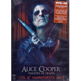 Cd   Dvd Alice Cooper   Theatre Of Death   Live Hammersmith