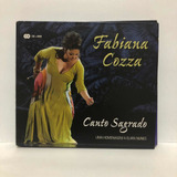 Cd dvd Fabiana Cozza Canto Sagrado