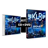Cd dvd Klb 20 2 Experience Ao Vivo fan made kit 