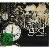 Cd Dvd Lamb Of God Live In Richmond Va Digipack Novo