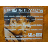 Cd dvd Pablo Neruda   Neruda En El Corazón Importado