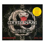Cd Dvd Whitesnake Live 84 Back To The Bone Importado Nfe 