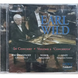 Cd Earl Wild In Concert Rachmaninov Weber   Liszt