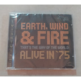 Cd Earth Wind Fire Thats The Way The World Alive In 75