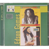 Cd Edson Gomes Reggae Resistência campo De Batalha 2 Em 1