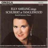Cd Elly Ameling   Schubert At Tanglewood   Importado