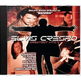 Cd Elvis Crespo Greatest Hits   Novo Lacrado Original