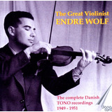 Cd  Endre Wolf  O Grande Violinista  O Ton Dinamarquês Compl