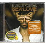 Cd Enrique Iglesias Com Luan Santana Original Lacrado Raro
