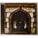 Cd eu Keith Emerson Greg Lake Live From Manticore Hall