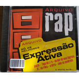 Cd Expressão Ativa Arquivo Rap Só As Melhores 2005