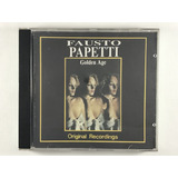 Cd Fausto Papetti Golden Age Original Recording   E9