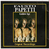 Cd Fausto Papetti   Golden Age   Original Recordings  