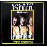 Cd Fausto Papetti   Golden Age   Zerado