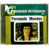 Cd Fernando Mendes Desejo Louco Grandes Sucessos lacr