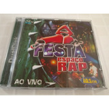Cd Festa Espaço Rap Ao Vivo Cd Dvd Dual Disc Gog Snj Ao Cubo