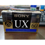 Cd Fita Cassete Sony Ux 60