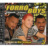 Cd Forró Boys   Forró Di Katiguria   Vol 3