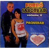 Cd Forro Saborear Volume 4   Paquerar   Gravadora Cd  2004