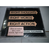 Cd Franz Ferdinand Right Thoughts Right