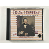 Cd Franz Schubert Lieder Moments Musicaux