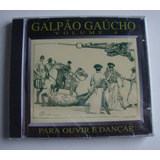 Cd Galpão Gaúcho Vol 5 1995