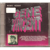 Cd Gene Vincent Rebel Heart rockabilly Country Orig Novo