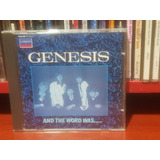 Cd Genesis   And The Word Was     importado  1975